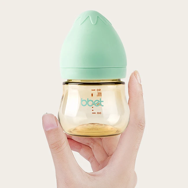 3oz 8oz 10oz PPSU milk bottles strawberry shape feeding bottle baby formula feeding bottle wholesale