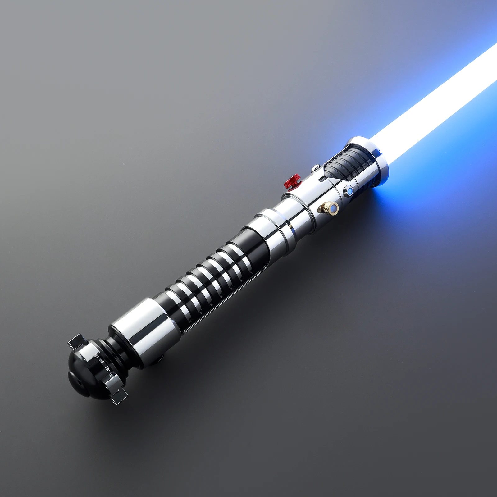 Wholesale Smooth Swing Pixel Lightsaber Glowing Toys Metal Hilt Combat Durable soundboard Light Saber for Obi-Wan Kenobi cosplay
