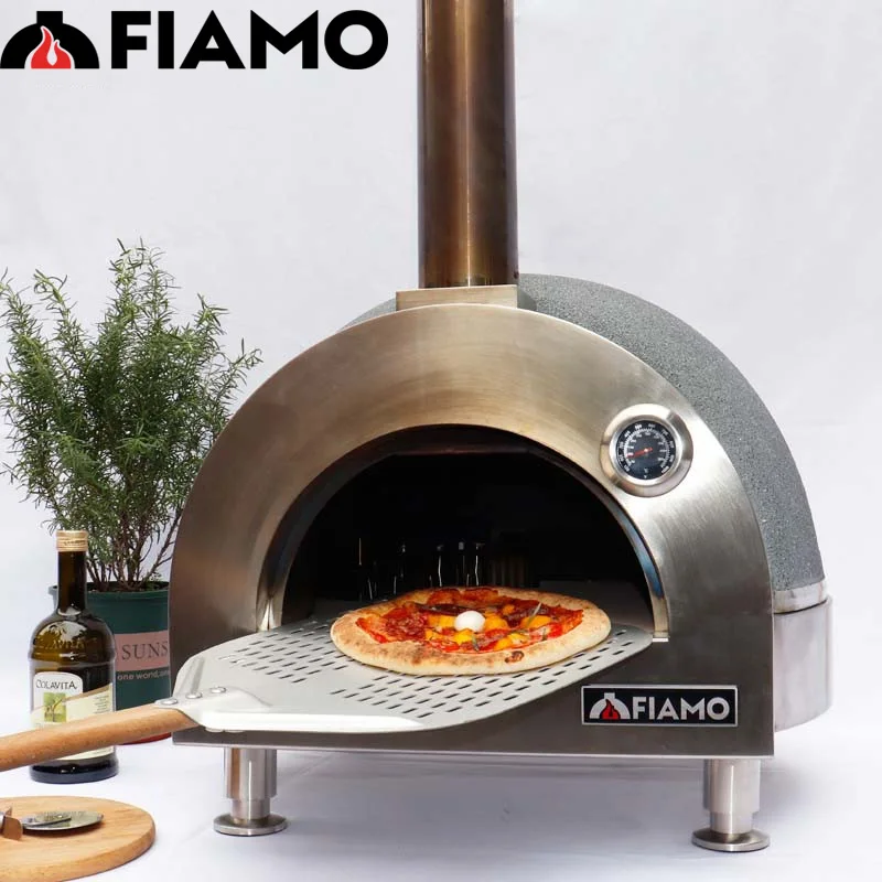 Хит продаж наружная керамическая дверная духовка Gozney купольная газовая печь для пиццы улицы