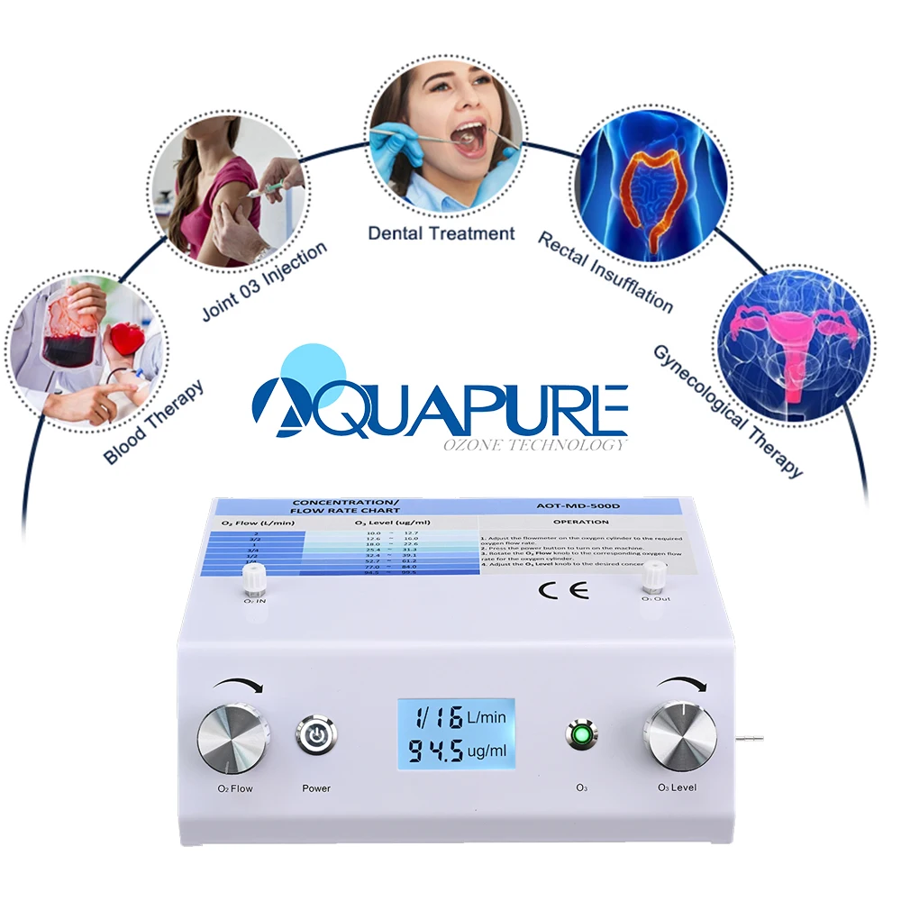 Latest Technology ozone therapy machine blood ozone generator medical therapy for Ear insufflation