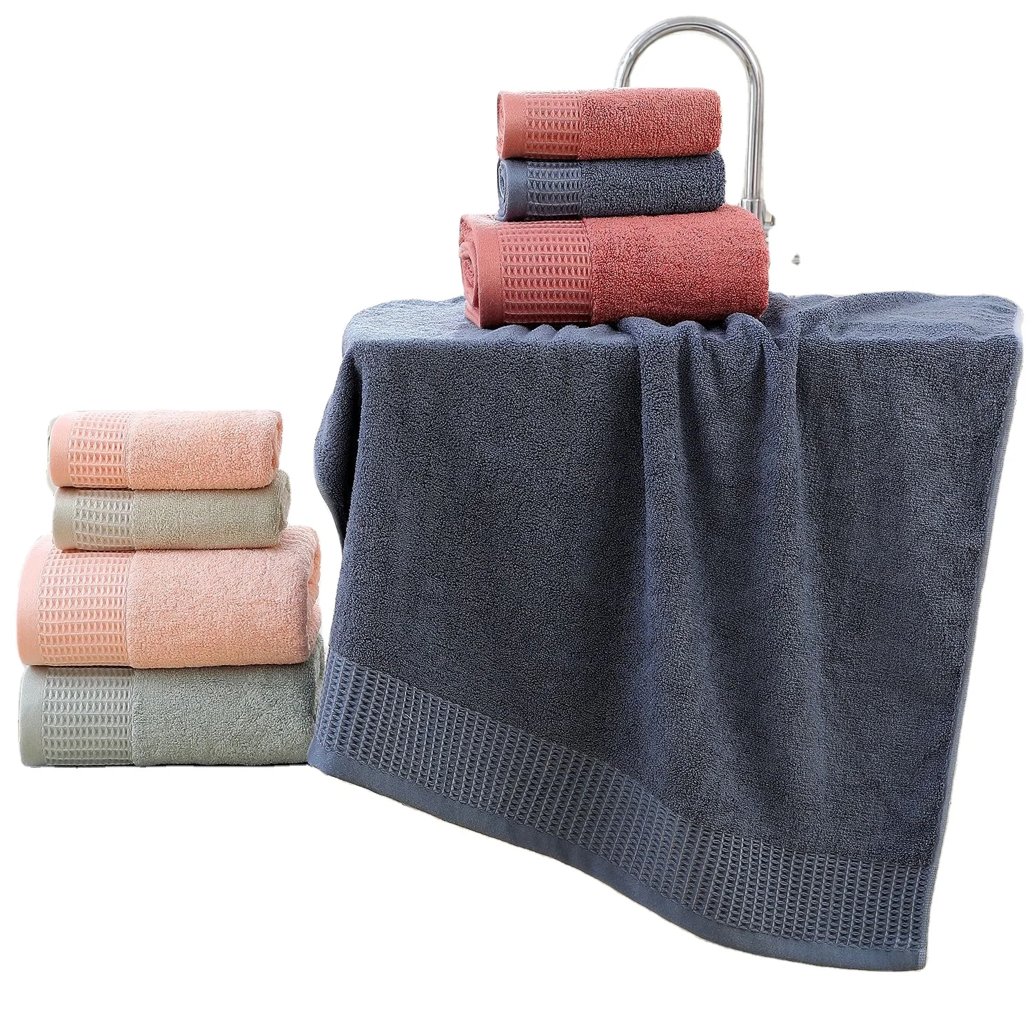 Wholesale China Factory Customized Design BambooTowels with Stylish Designs and Reasonable Prices.