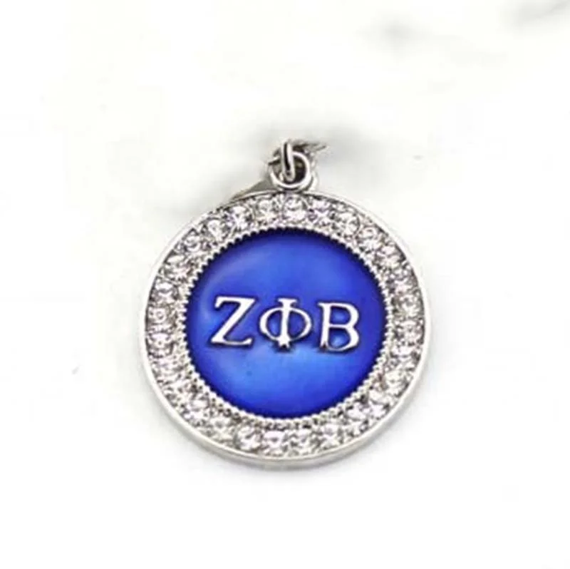 University society ZETA PHI BETA love sorority Jewelry Pendant charm fit Jewelry  Bracelet keychain Earring accessories