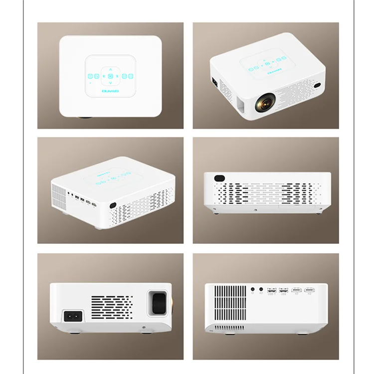 Новинка, портативный светодиодный мини-проектор для домашнего кинотеатра, full HD 1080P, умный ЖК-проектор для кинотеатра, 4k