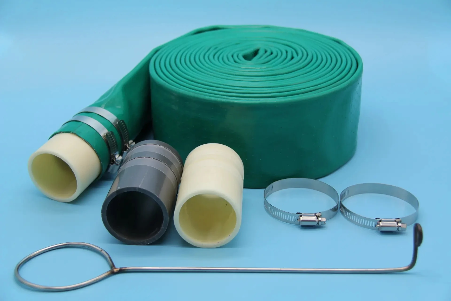 Durable micropore nano bubble diffuser pond aeration hose for sewage treatment plant rubber aeration hose made in china