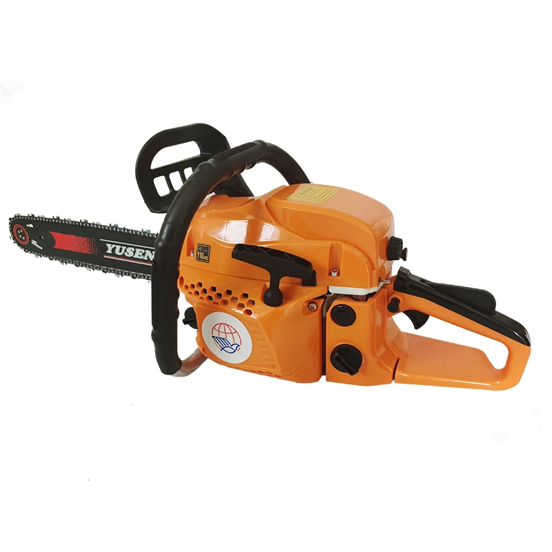 wholesale garden field tools powerful 52cc gasoline chain saw petrol chainsaw