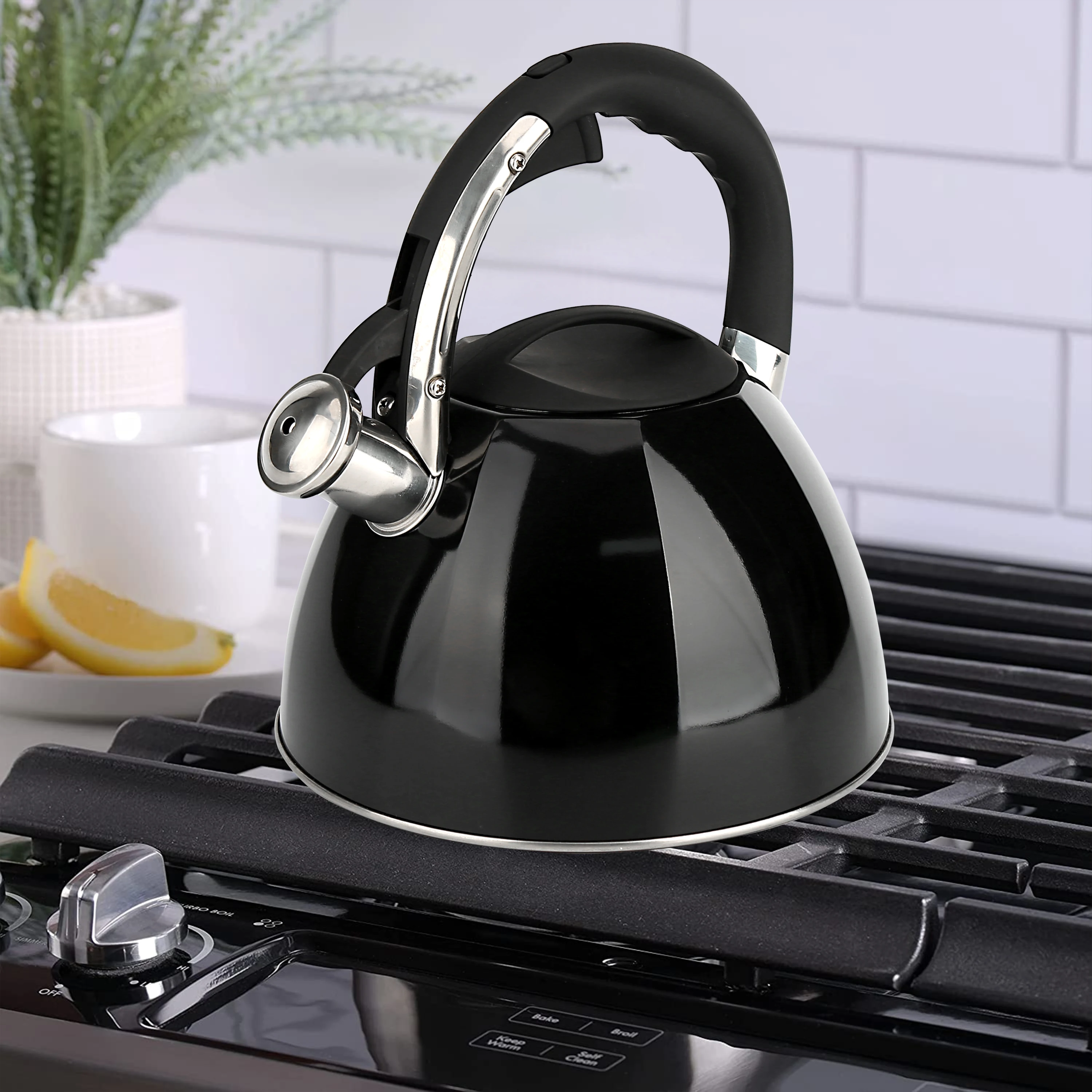 Winteam premium whistling tea kettle water boiler perfect preparing hot water fast for coffee a Pot of Tea