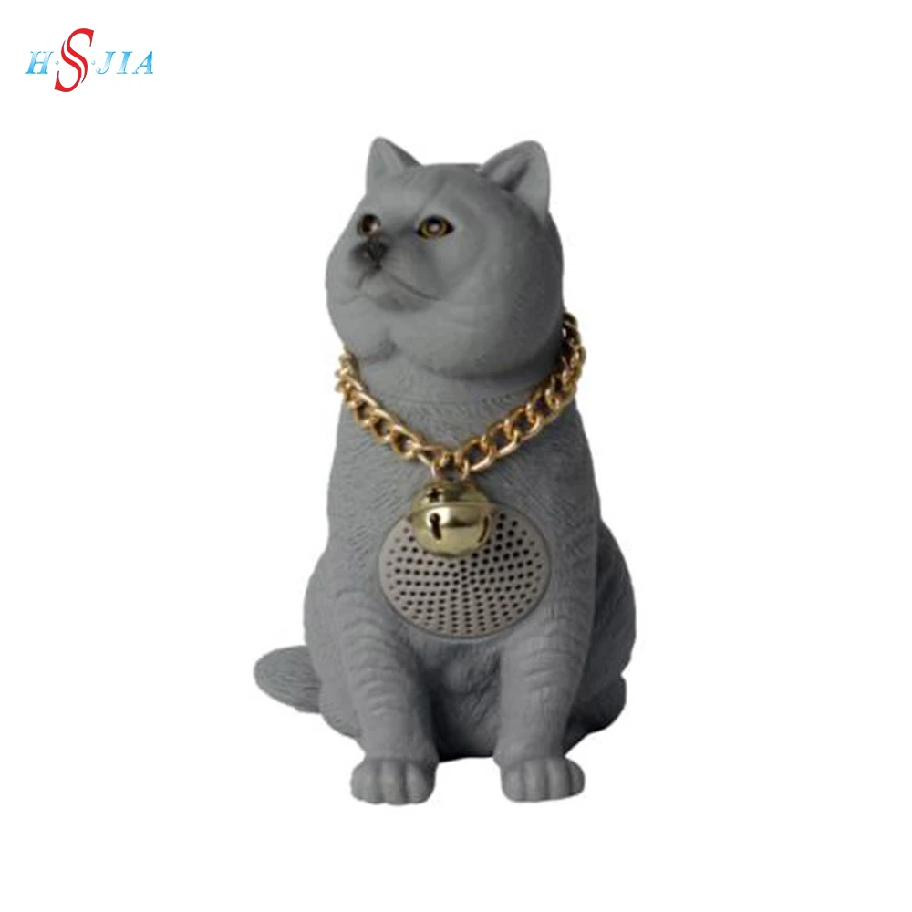 Portable Cute speaker Creative pet medium Home Decor vivid Cartoon animal Cat Bt speaker