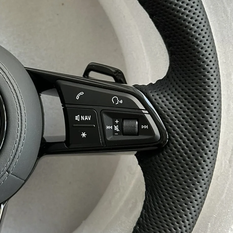 R8 модернизированное рулевое колесо Golf Jetta Passat для VW с кнопкой запуска