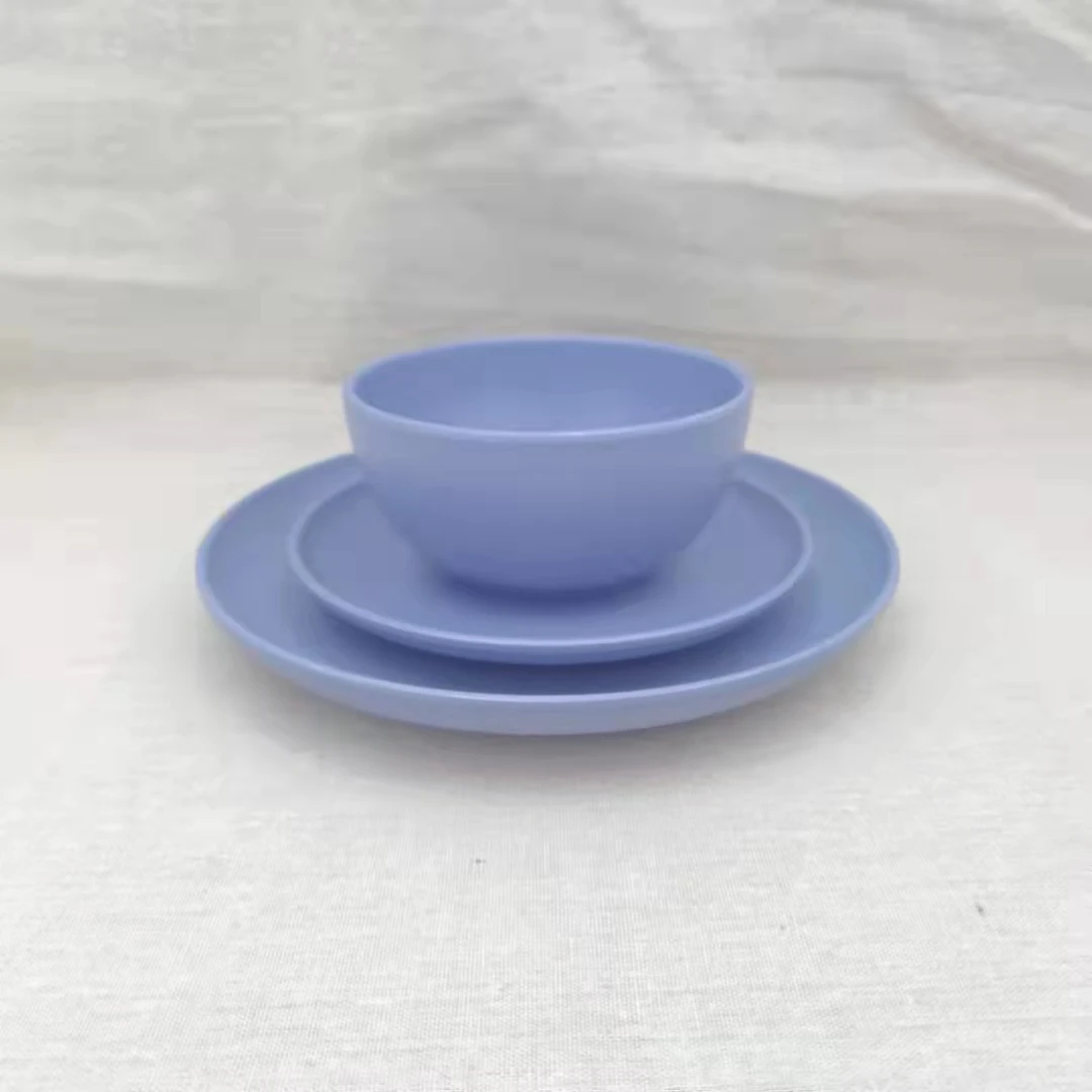 16 PC Restaurant Quality Large Melamine Ramen Bowls Spoon Complete Dinnerware Set with Chopsticks Korean Thai Miso Udon Pho bowl