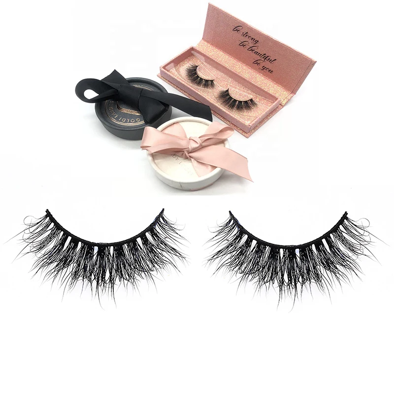 Luxury False Lashes Wholesale 3d Mink Eyelashes with Custom Packaging Box 5D Mink Lashes Fur Hand Made 10 Pairs Natural Long