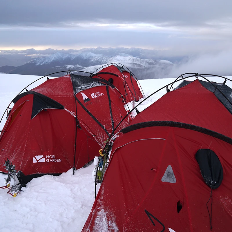 MOBI GARDEN Backpacking Tent Waterproof Rainproof Camping Hiking Snow Mountain