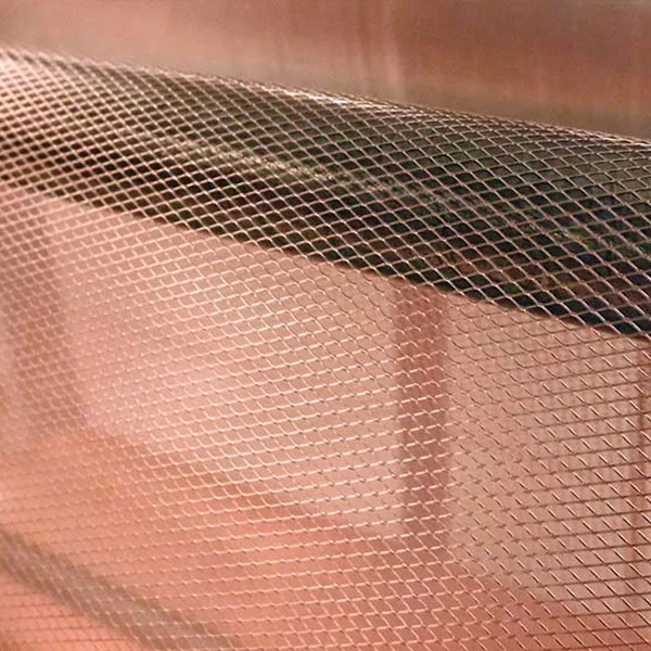 High-quality Precision Expanded Copper 21mm-1000mm Mesh Tailored Expanded Copper Foil Mesh For Lithium Battery