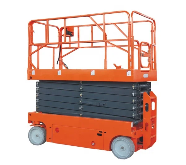 Scissor Lift Olift Battery Powered Scissor Lift Platform Elevated Self-propelled Work Platform