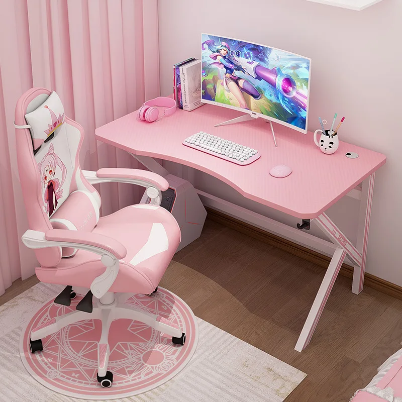 Simple Pink Metal Laptop Computer for Home Office Gaming Packed with Care via Mail