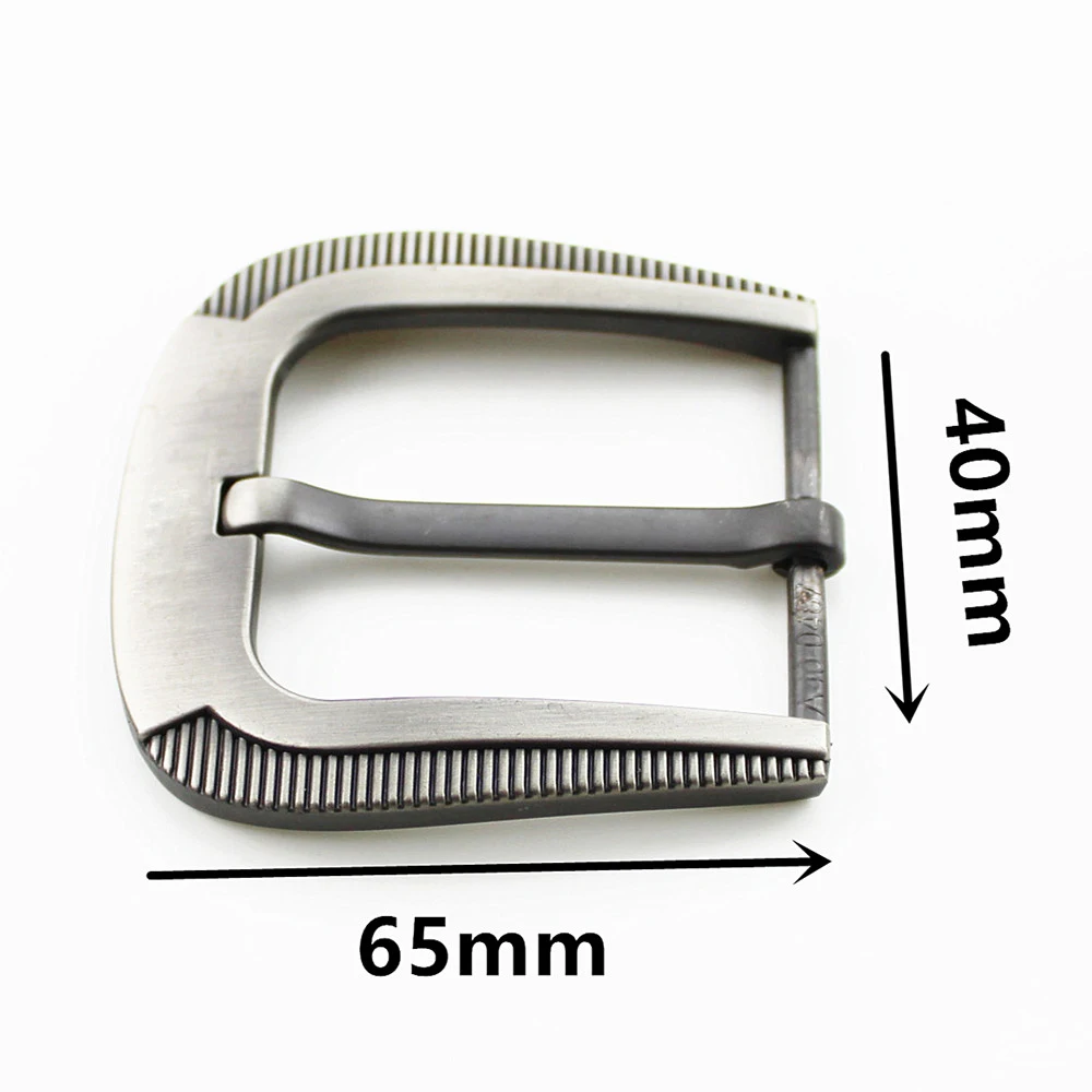 Custom logo 40mm pin belt buckles