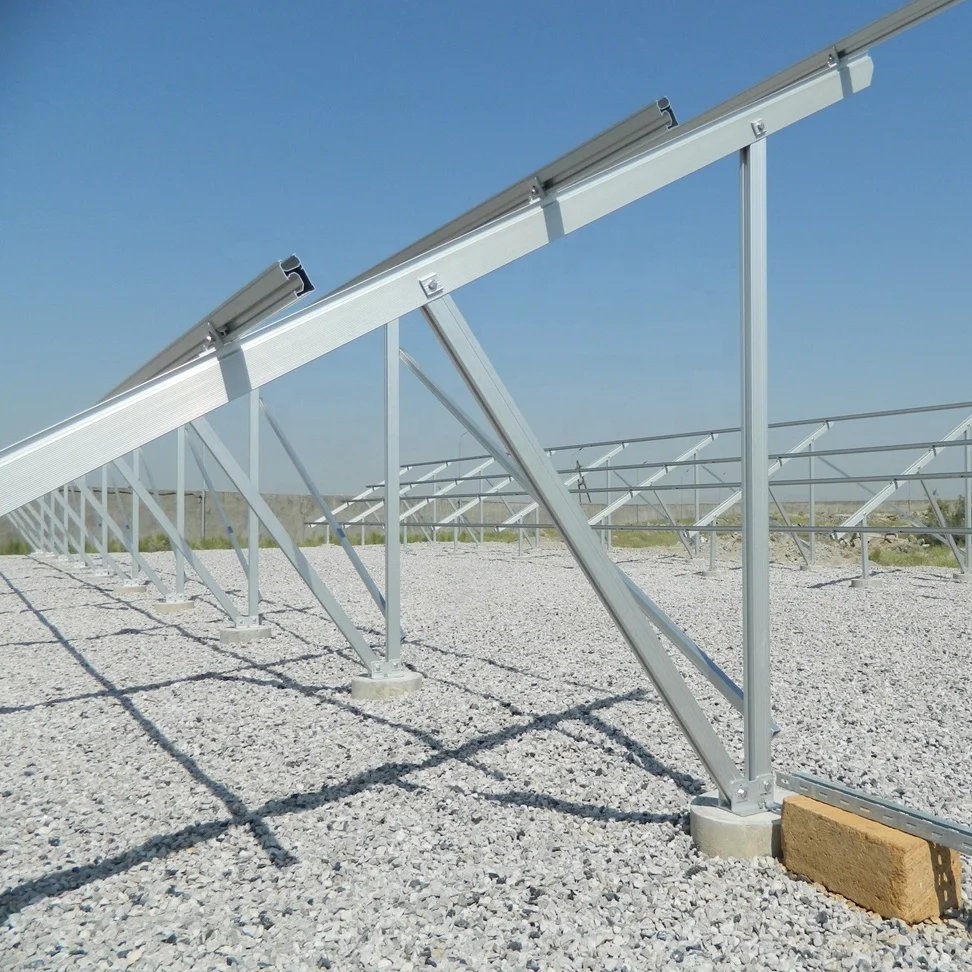 Простая установка, Солнечная наземная стойка, Солнечная наземная стойка