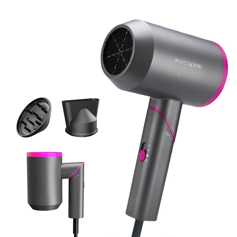 High Speed Hair Dryer With Anion Hairdryers Mini Size Travel Hair Blow Dryer With Ionic Blower Hair Best Hot Selling Salon