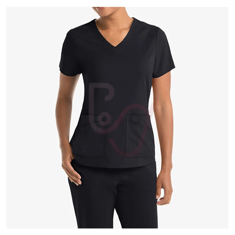 V-neck custom hospital uniforms medical nursing scrubs uniform scrub sets uniformes medicos