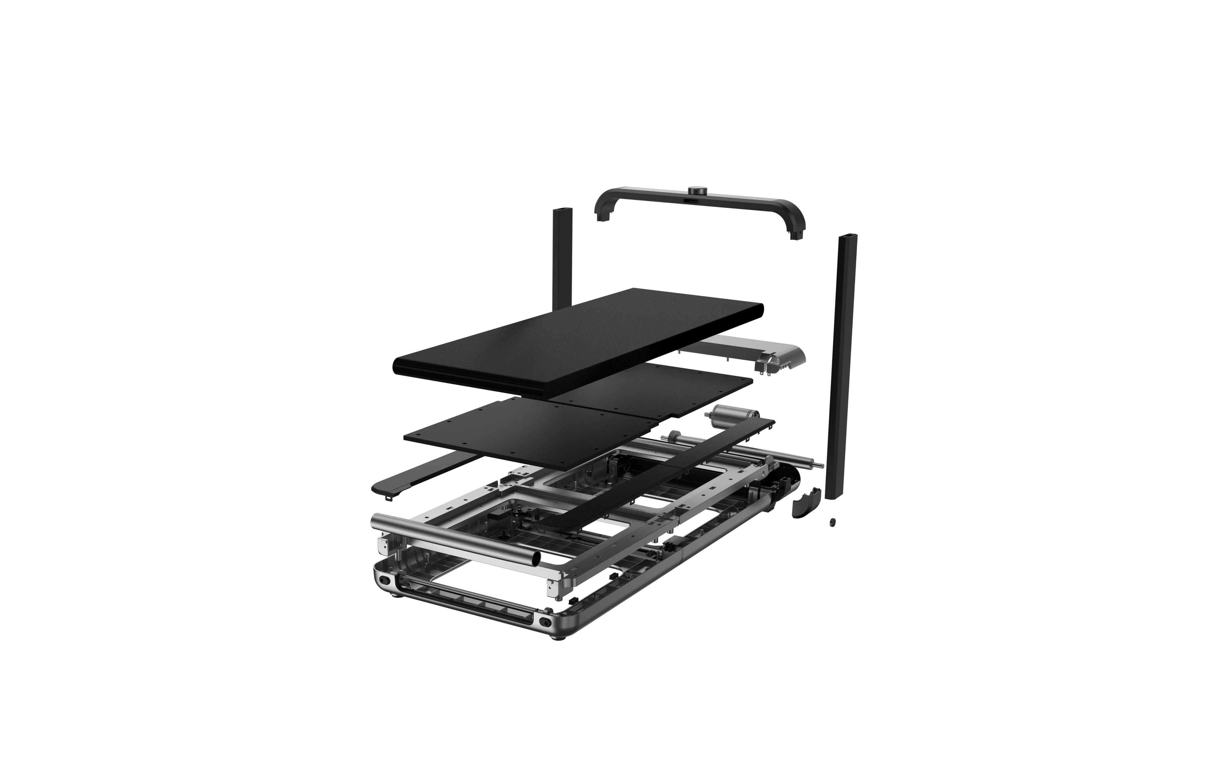 Portable Home Exercising Walking Pad Treadmill 2 in 1 Smart Foldable Walking and Running Fitness Machine Indoor Exercises