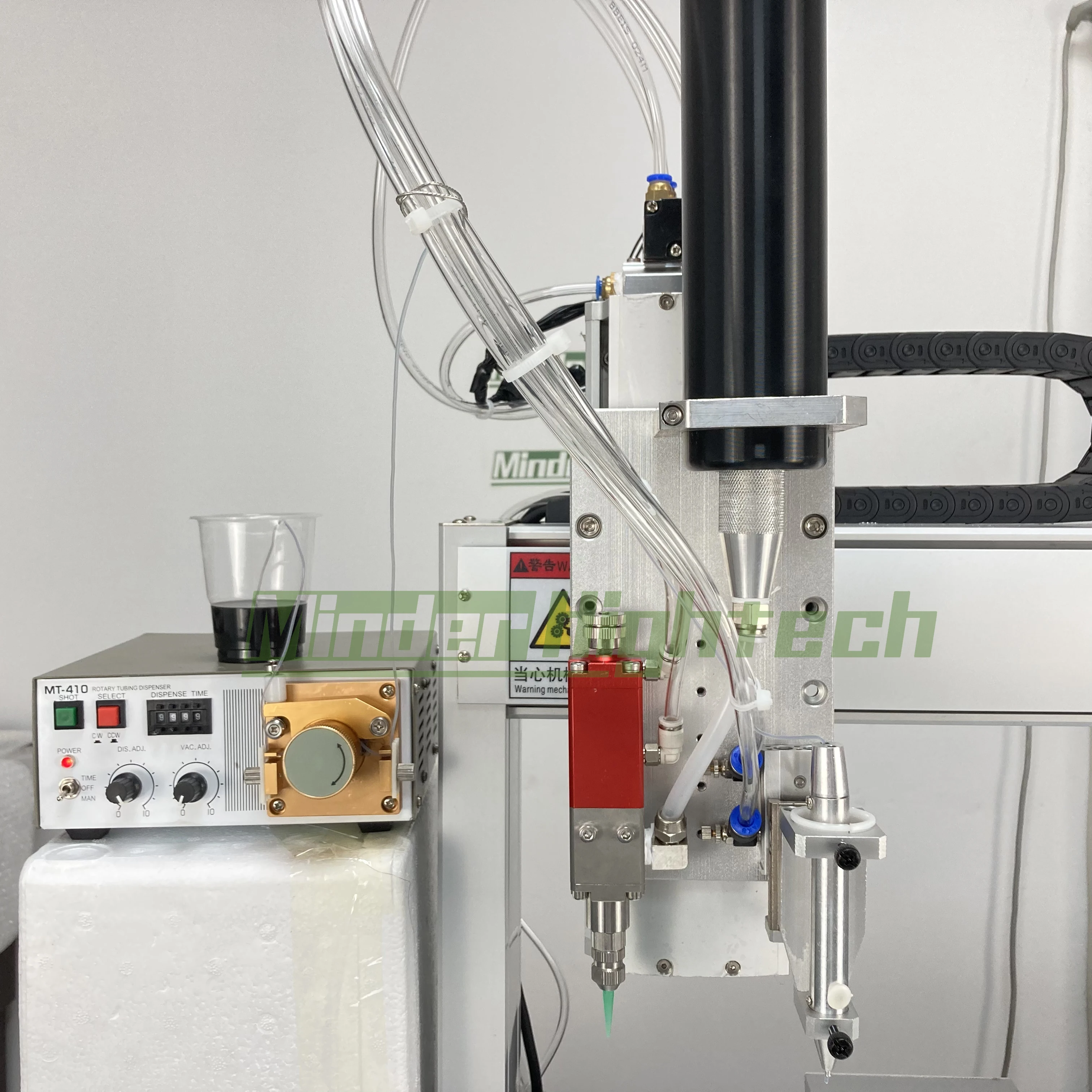 5 axis liquid auto glue dispensing machine with travel 500mm
