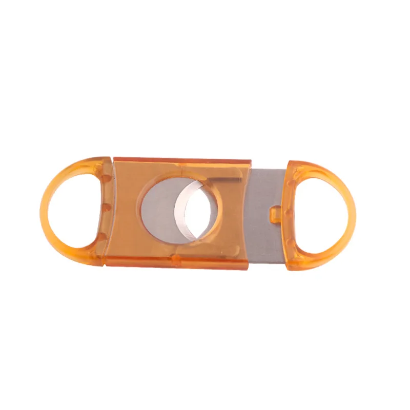 Cigar Accessories Plastic Double Blade Custom Logo Cigar V Cutter