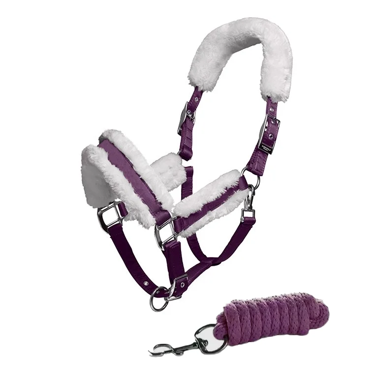 New Arrival Equestrian Manufacturer Horse Equipment Customized Horse Saddle Pad Matching Sets Fleece Stable Horse Rug