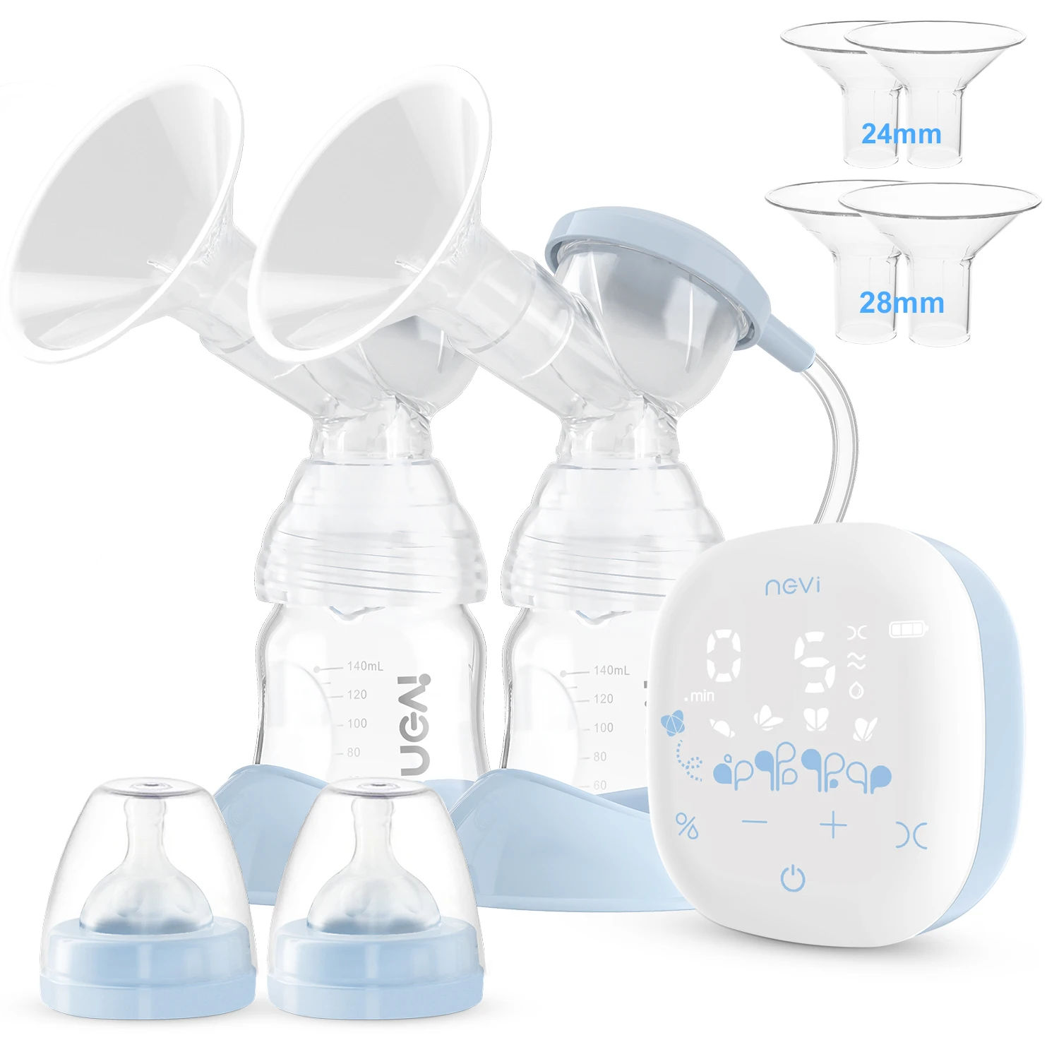 Top Mom Use Professional For Feeding PP Silicone Rechargeable Electric Breast Pump
