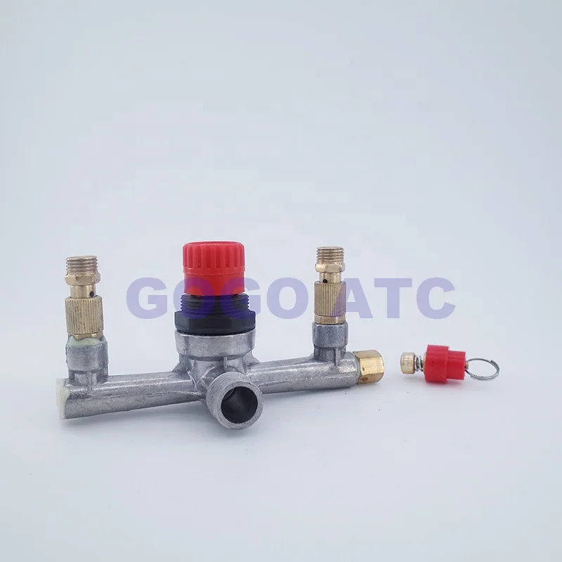 GOGO  5/3 solenoid thread valve pneumatic air coffee valve
