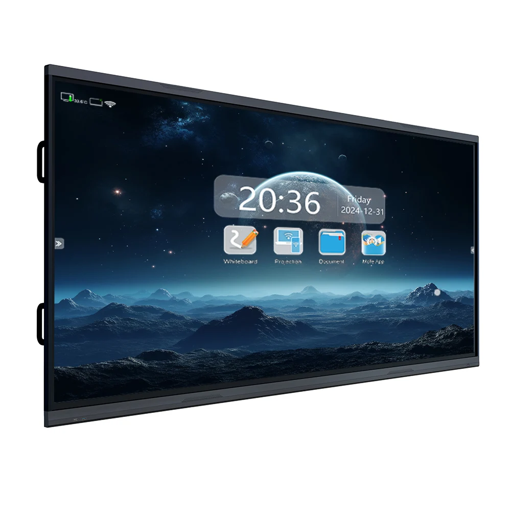 HDFocus 105 Inch Dual System LCD Interactive Whiteboard Perfect for Education and Corporate Meetings