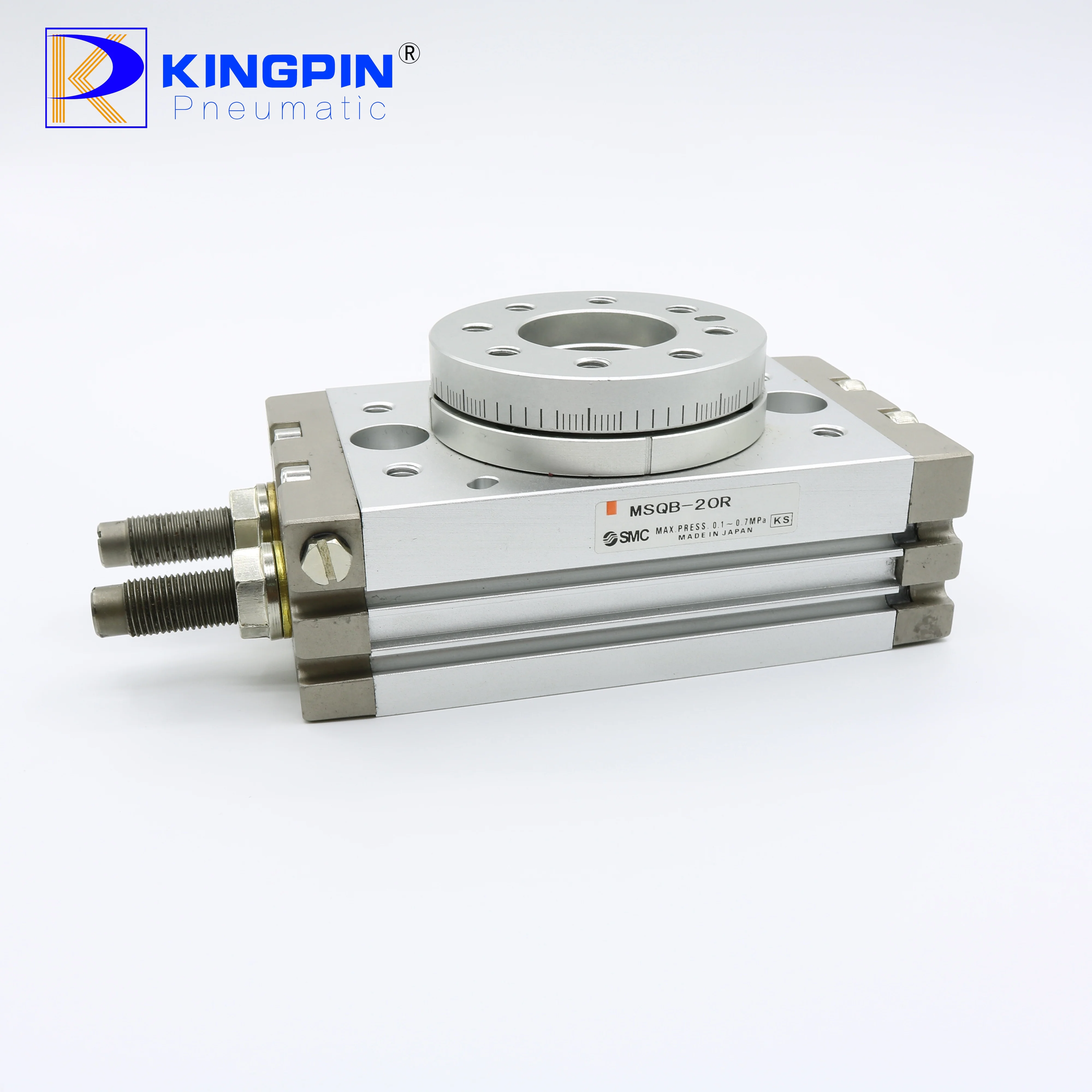SMC Type MSQB(HRQ)10A Air Rotary Cylinder,90/180 Degrees Swing Solid Pneumatic Rotary Table Actuator