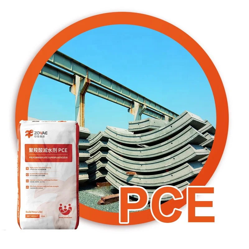 Mortar Additives High Water Reducing Rate Superplasticizer Polycarboxylate Pce Powder 98%