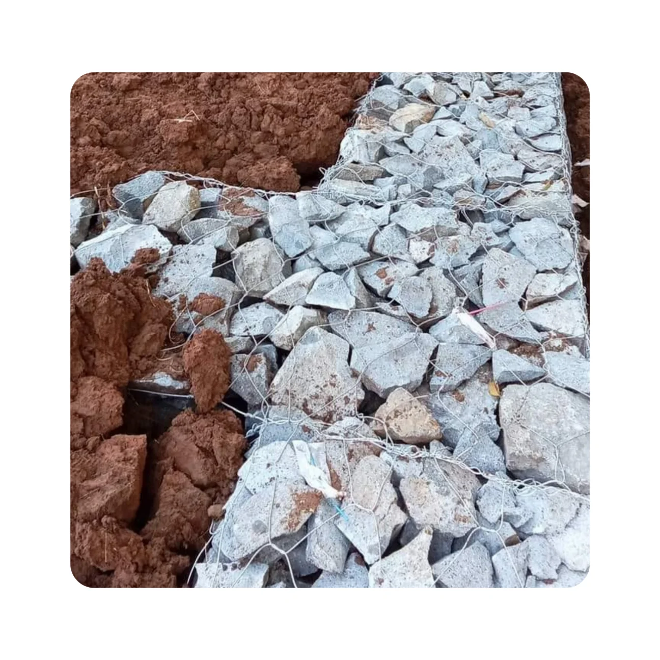 Galvanized Wire/PVC Coated Gabion Box from China factory hot sale