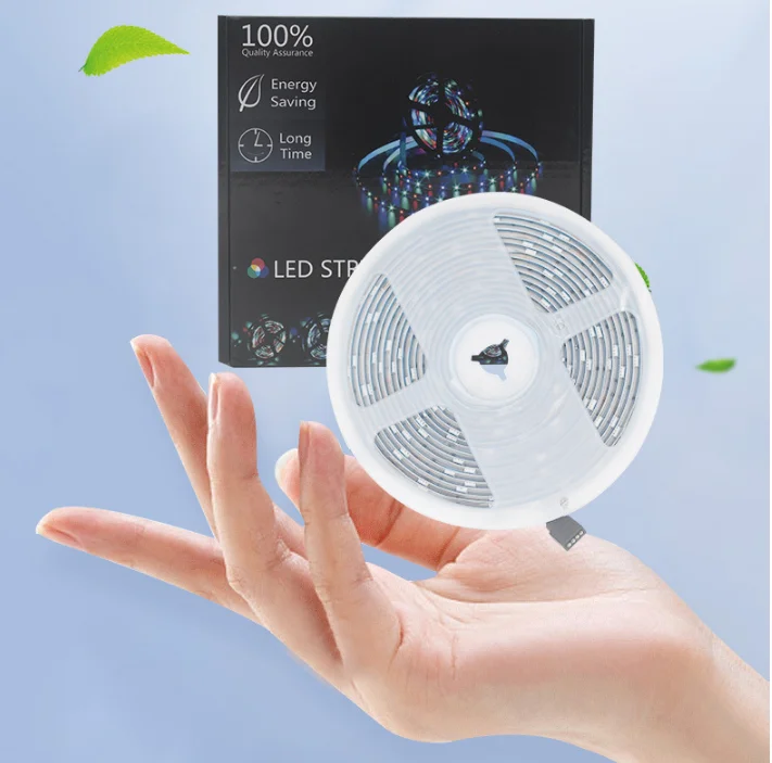 Водонепроницаемая умная Светодиодная лента 5 м 10 м с дистанционным управлением 5050 rgb WiFi Tuya умная Светодиодная лента с алюминиевым профилем