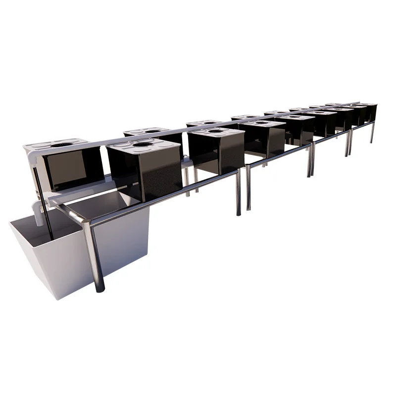 Systems 11l Substrate Grow Pot Plastic Hydroponics Dutch Bato Aeroponic Hydroponic 8 Bucket System