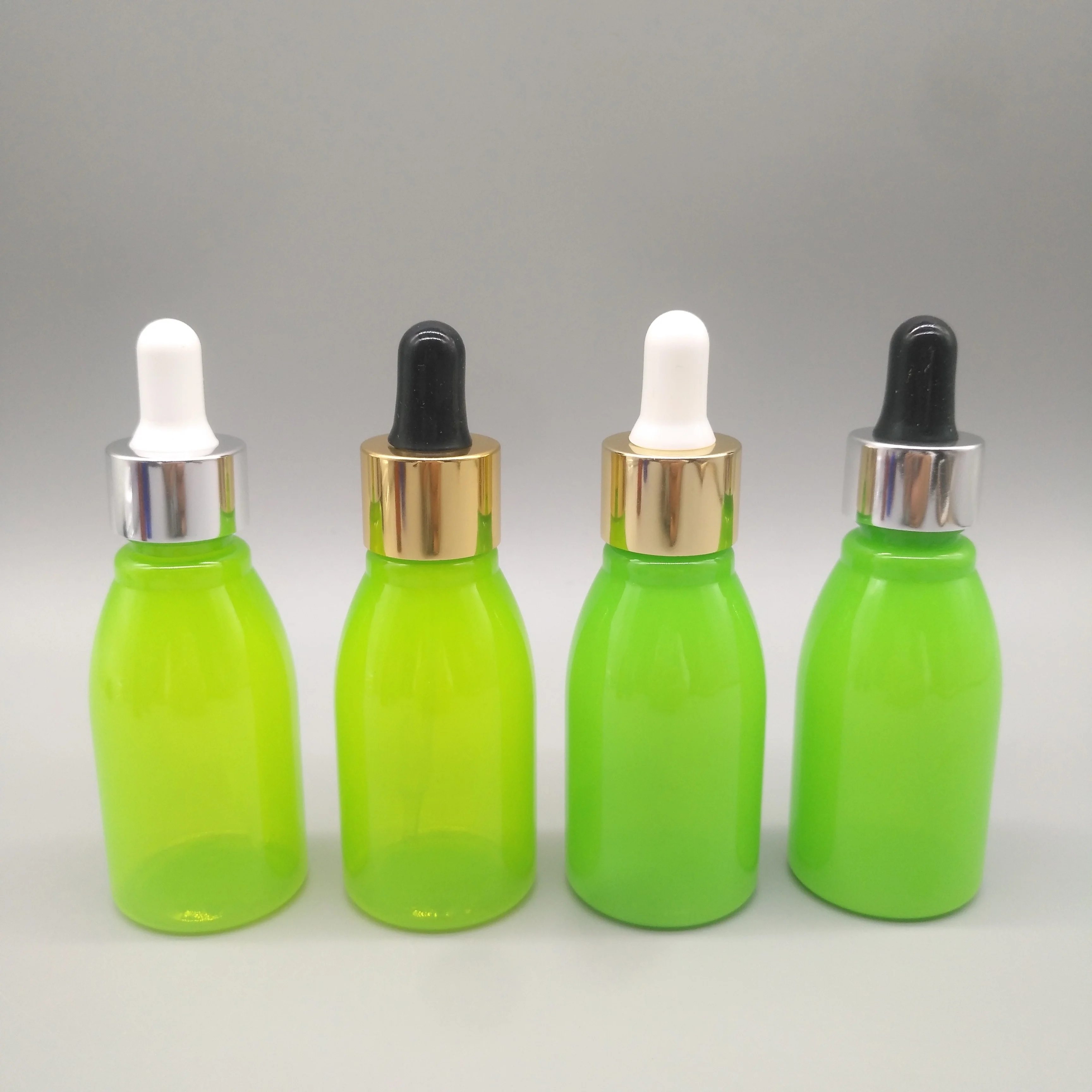 Factory Price 50ml Plastic Dropper Bottle For Essential Oil Serum Oil Skin Care Cosmetics Packaging
