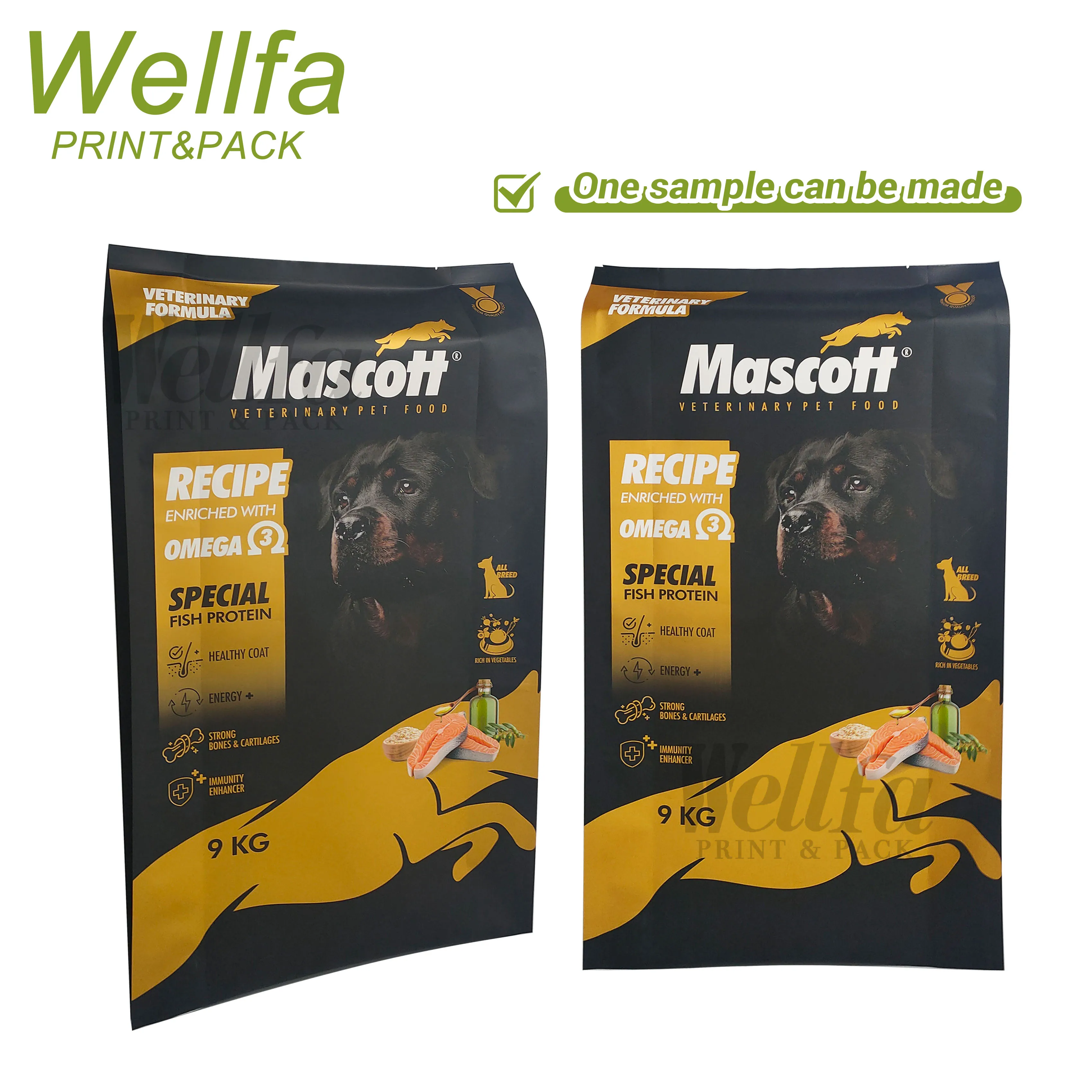 Customized Design Mylar Pouch Packed Dry Pet Dog Treat Food 30 Lb 2 Kg 10Kg Bolsa Plastic Pet Cat Dog Food Packaging Bags