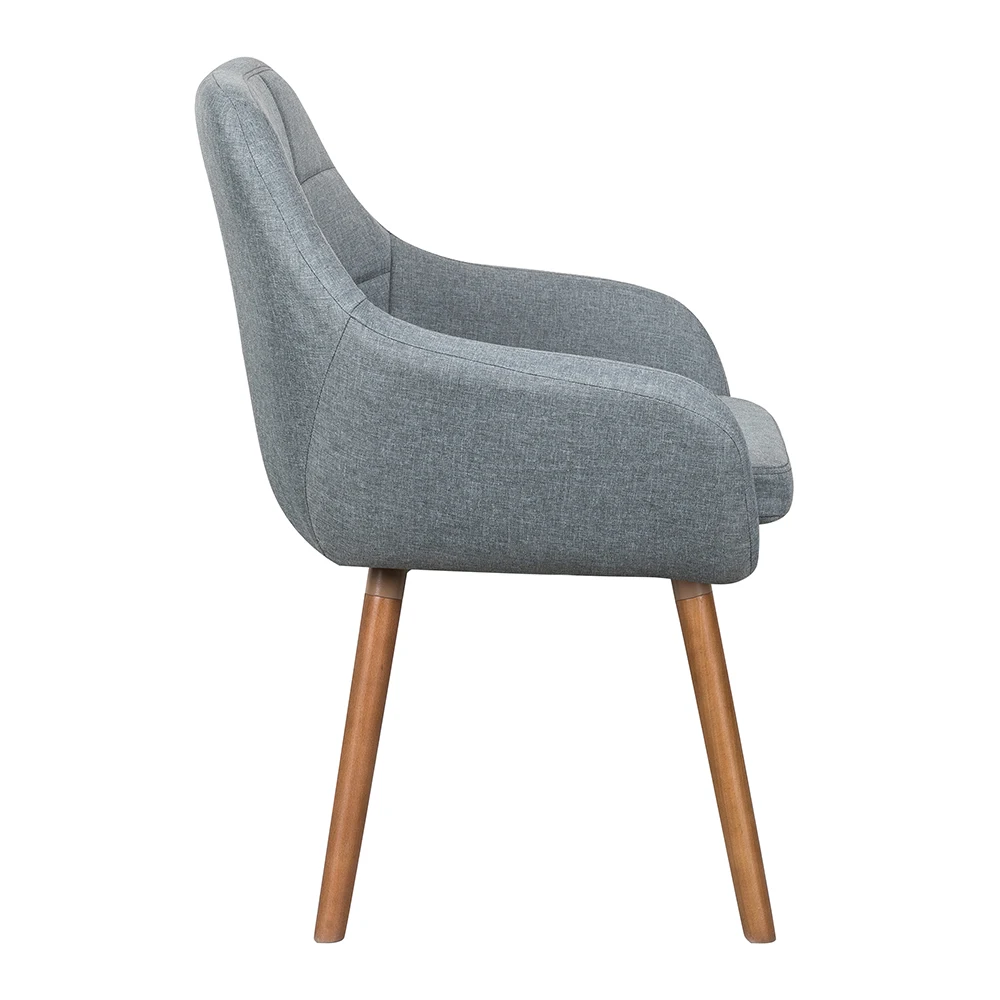 
Home Office Furniture Dark Gray Lounge Single Air Lazy Relaxing Chair Fabric Sofa Chair for Living Room 