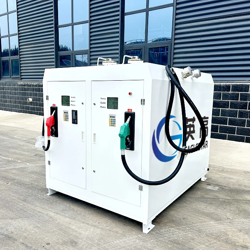 Philippine Mini Station Mobile Portable Containerized Fuel Station Container Fuel Petrol Station