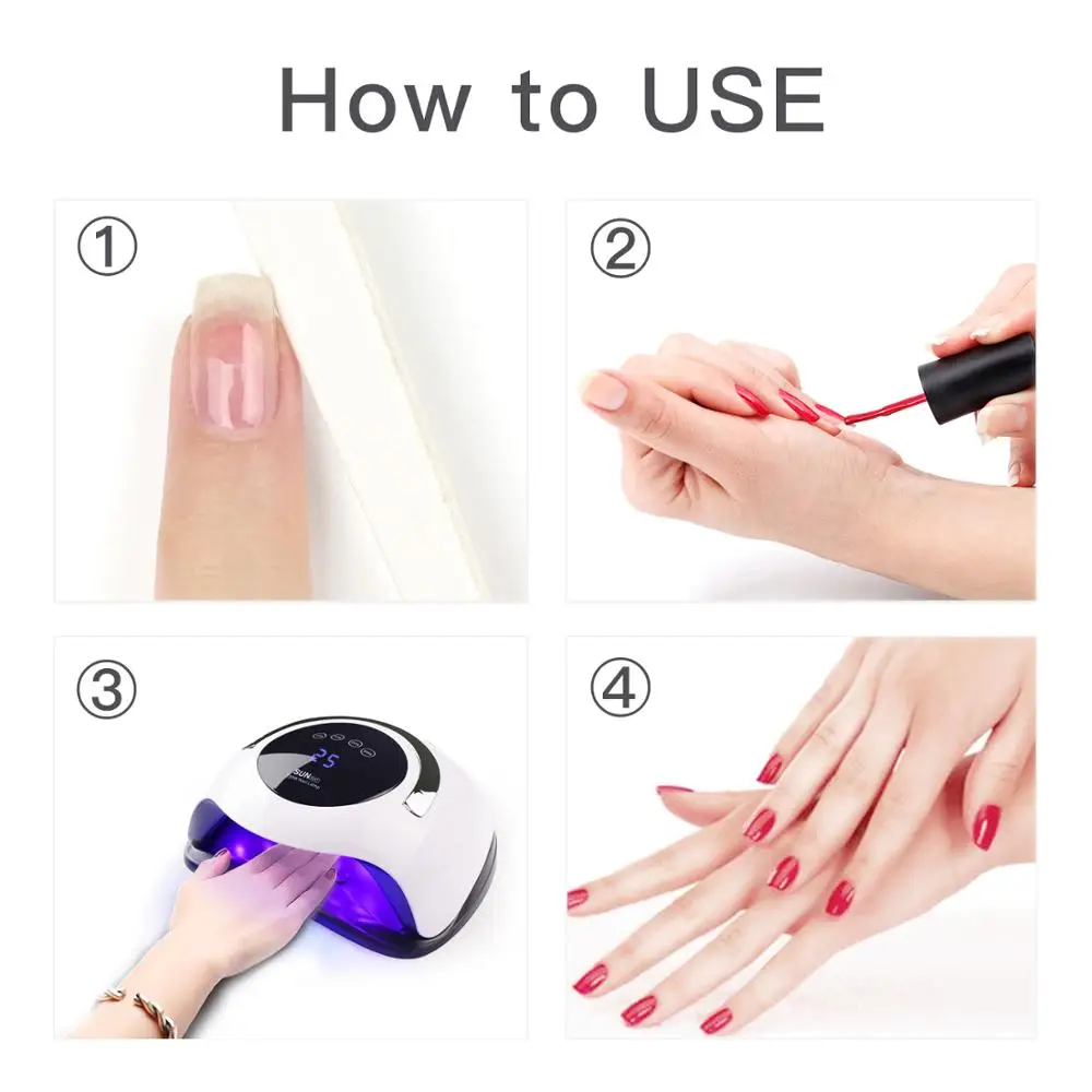 NEW Arrival 120W Led Light Lamp BQ5T  nail lamp  Gel UV LED Cordless Nail Lamp