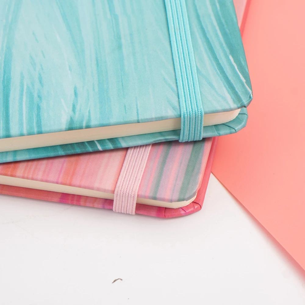 Free Sample Stationery Bulk Wholesale Sublimation Cheap A5 Notebooks Hardcover Binding Customize Notebook