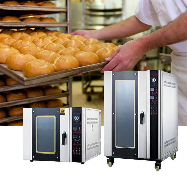 High Efficiency Electric Convection Oven with PLC Control for Food Shops Farms Manufacturing Plants and Hotels