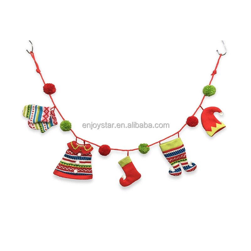 ENJOYSTAR 2024 OEM ODM Christmas Doll Multi Color Style Christmas Hanging Decoration Plush Elf Tree Gift