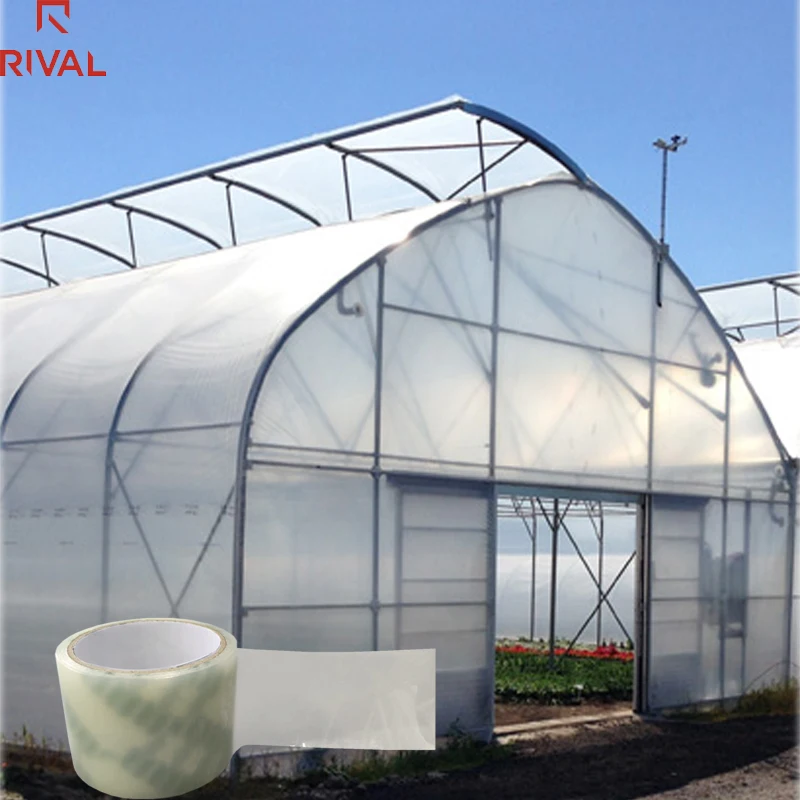 High Viscosity Anti Puncture 150mic Polyethylene Greenhouse PE Film Repair Tape Single Sided Adhesive Tape Seal Tape