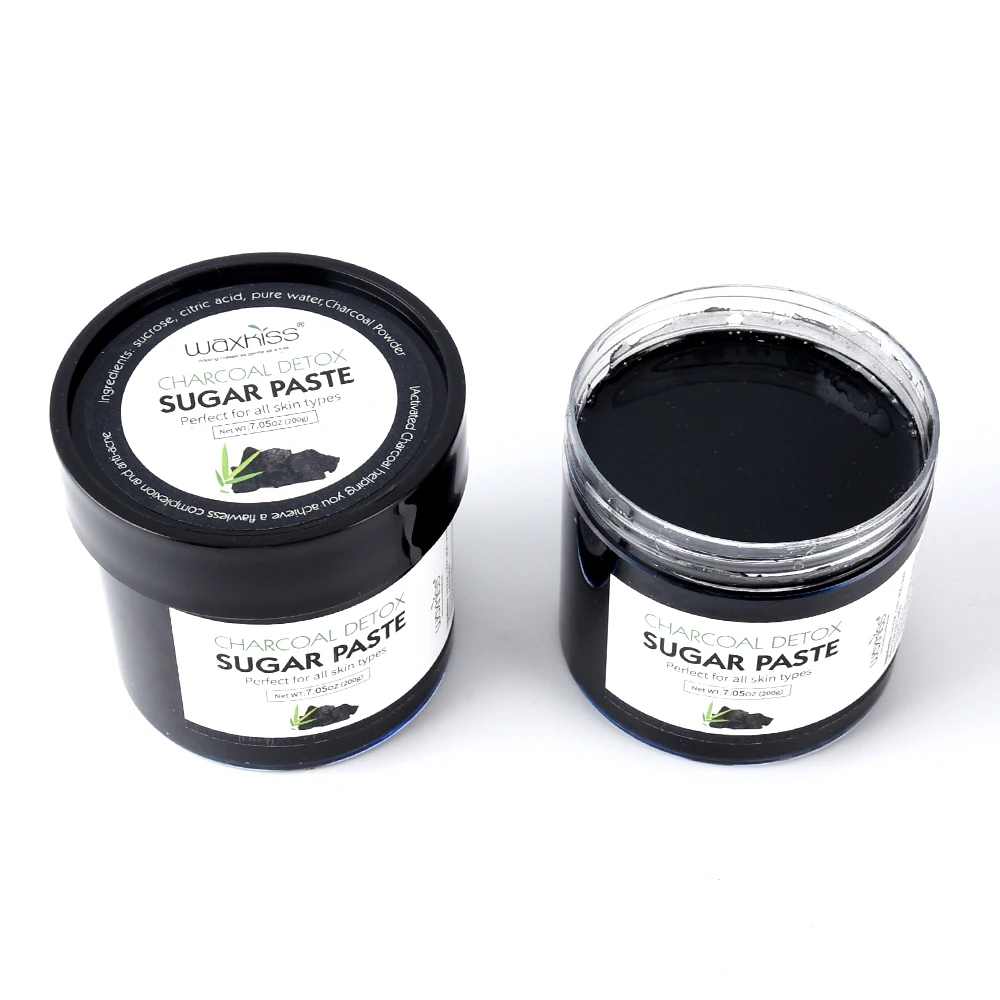 2022 Newly Arrival Black Sugar Paste 300g Activated Carbon Cold Sugar Wax for Hair Removal