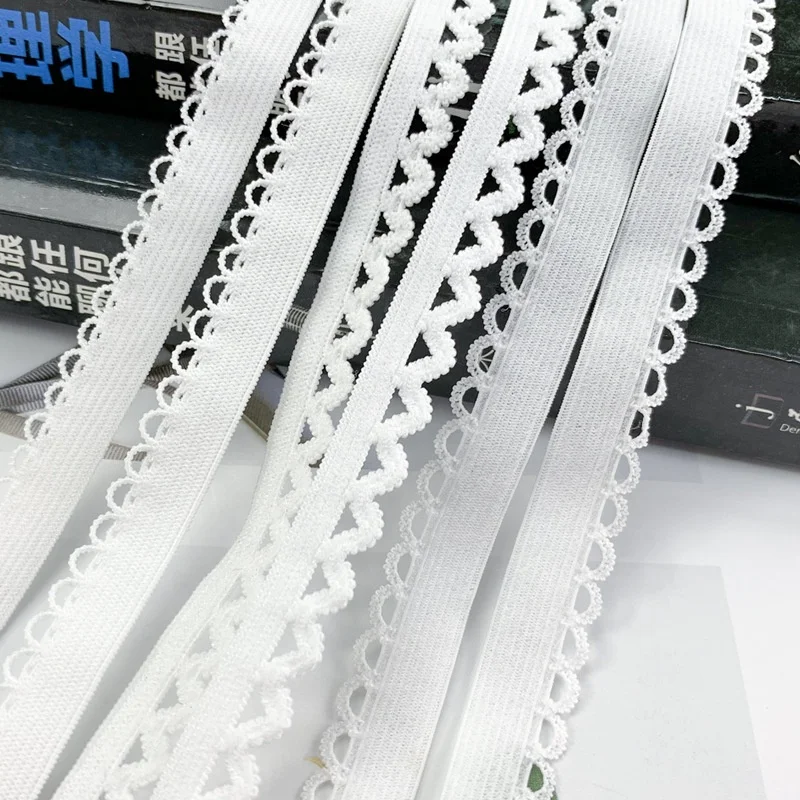 Various styles for underwear  elastic webbing lace knitted elastic for underwear