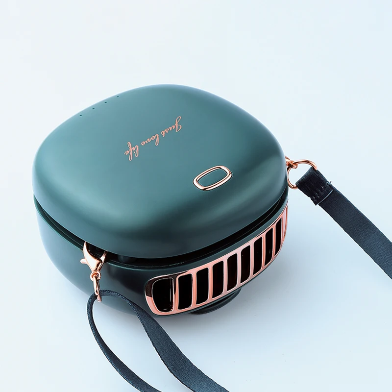  2000mAh PSE KC Battery Mini Handheld Fan Portable Neck Rechargeable