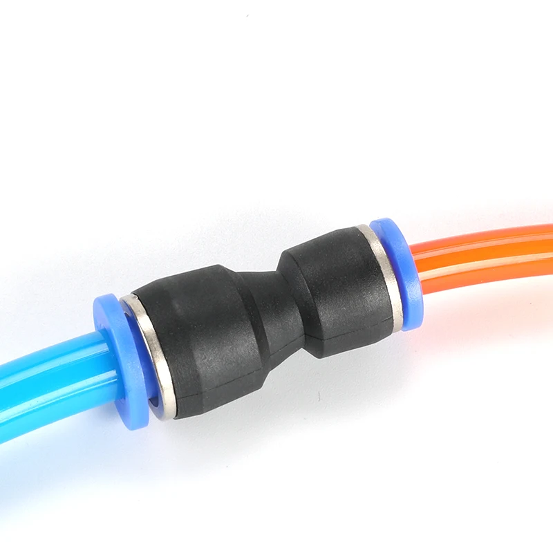Laize pneumatic quick plug quick tracheal joint plastic straight through variable diameter full PG16-12 10-8 6-4 size head