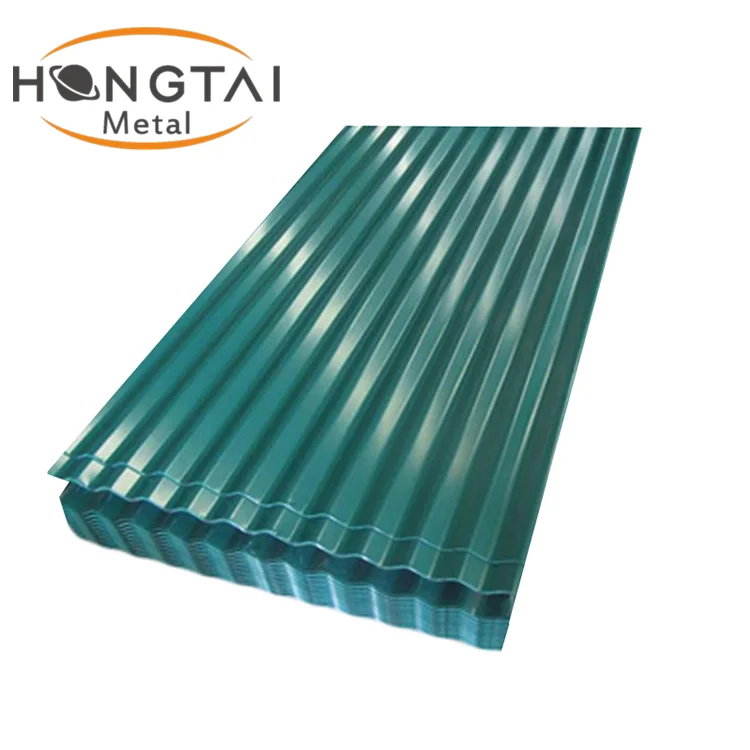 China color coated roofing sheet metal ppgi galvanized corrugated steel Trapezoidal sheet for roof