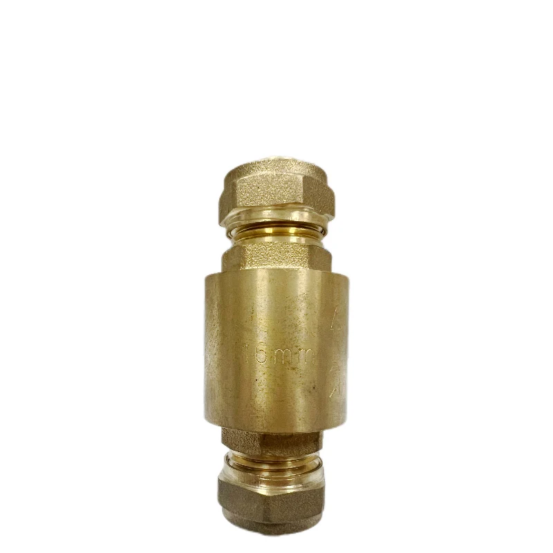 Europe Popular Manual Brass Foot Valve Check Valve High Temperature Control for Water Oil Male Female Structure Hydraulic Power