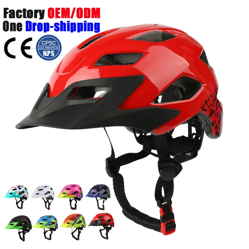 CE CPSC Factory OEM/OEM Child Bike Riding Helmet Boy Girl Skateboard scooter sports bicycle helmet for kids